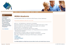 Tablet Screenshot of mora-akademie.org